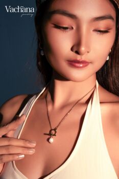 Natural Freshwater Pearl T Bar Clasp Necklace, 12 of 12