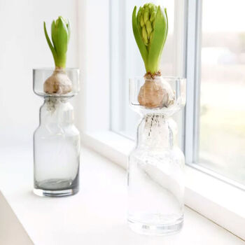 Cinth Grey Tinted Glass Vase, 2 of 4