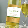 Personalised Gold Label White Wine, thumbnail 3 of 5