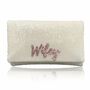 Wifey Sequin Wedding Day Bridal Clutch, thumbnail 5 of 7