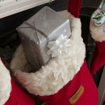 Luxury Personalised Christmas Stocking In Many Sizes, 7 of 12