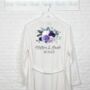 Mother Of The Bride Purple Wedding Dressing Gown, thumbnail 1 of 2