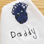 Personalised Children’s Drawing Embroidered Linen Napkins Gift, thumbnail 6 of 7
