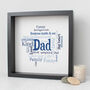 Personalised Birthday Word Art Gift For Dad, thumbnail 3 of 8