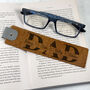 Father's Day Personalised Leather Bookmark From Children, thumbnail 1 of 7