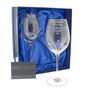 Personalised Wine Glasses With Swarovski Elements, thumbnail 1 of 3