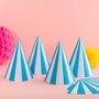 Bright Striped Party Hats, thumbnail 4 of 9