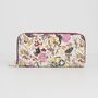 Floral Engravings Large Zip Purse, thumbnail 1 of 5
