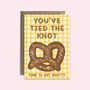 You've Tied The Knot | Funny Wedding Card, thumbnail 4 of 4