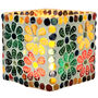Handmade Square Mosaic Glass Tea Light Holders, thumbnail 5 of 6