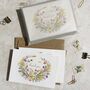 Spring Flowers Thank You Cards And Envelopes, thumbnail 7 of 9
