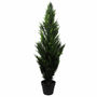 120cm Uv Protected Artificial Cedar Cypress Topiary, thumbnail 1 of 5