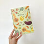 Vegetable Pattern A5 Notebook, thumbnail 1 of 2