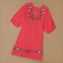 Embroidered Smock Dress, thumbnail 6 of 12