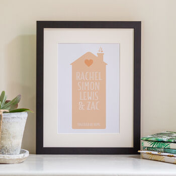 Personalised House Print, 2 of 7