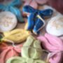 Personalised Merry And Bright Colourful Christmas Bow Biscuit Gift Box, thumbnail 3 of 8