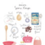 Personalised Family Recipe Illustrated Print, Unframed, thumbnail 5 of 5