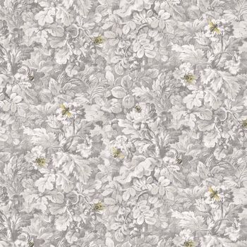Busy Bee Grey Wallpaper, 5 of 6