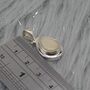 White Opal Pendant: Sterling Silver Necklace, thumbnail 2 of 7
