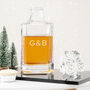 Personalised Initial Glass Decanter Gift, thumbnail 3 of 3