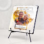 She Said Yes Personalised Rock Photo Slate Couples Engagement Gift, thumbnail 1 of 6