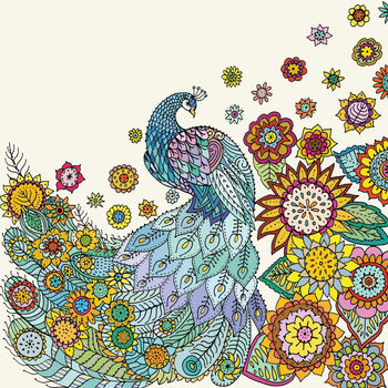 'Peacock Pattern' Print, 3 of 3