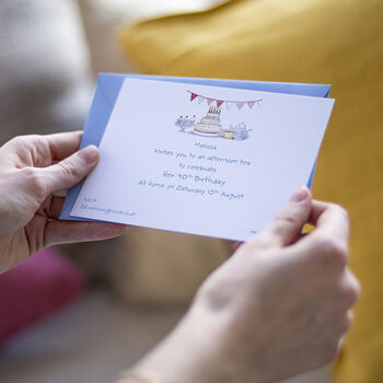 Personalised Illustrated Invitations, 3 of 8