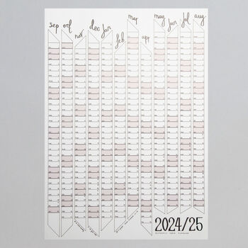 2024 2025 Academic Year Wall Planner, 7 of 7
