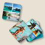 Set Of Four Personalised Photo Montage Coasters, thumbnail 2 of 4