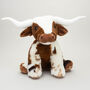 Large Texas Longhorn Highland Cow 30cm Plush Soft Toy, thumbnail 1 of 8