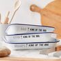 Enamel Personalised Bbq Baking Tray, thumbnail 1 of 6