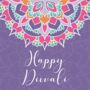 Diwali Bright Mandala Greeting Cards Six Pack, thumbnail 8 of 8