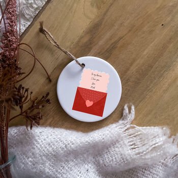 Personalised Fiancée Valentine's Candle Gift Set, 2 of 8