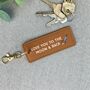 Love You To The Moon And Back Keyring, thumbnail 1 of 2