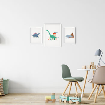 Personalised Stegosaurus Children's Print, 8 of 9
