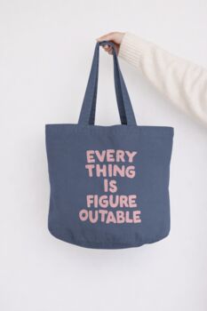 Everything Is Figureoutable | Tote Bag, 2 of 9