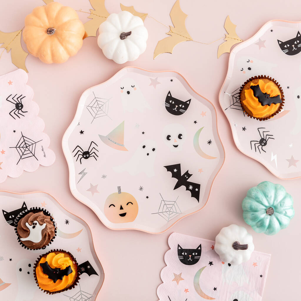 Halloween Pastel Party Plates, 1 of 3