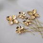 Floral Wedding Hair Pin Set, thumbnail 6 of 8
