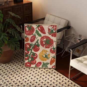 Heirloom Tomato Kitchen Print, 4 of 8