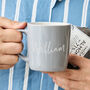 Personalised Engraved Stoneware Mug, thumbnail 1 of 7