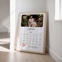 Personalised Photo Calendar Anniversary Print, thumbnail 4 of 7