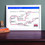 Personalised Couple's Tube Map, thumbnail 1 of 8