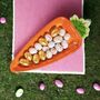 Carrot Shaped Ceramic Snack Tray, thumbnail 3 of 6