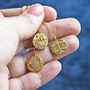 Crystal Zodiac Coin Necklace, thumbnail 1 of 8