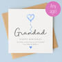 Personalised Balloon 80th Birthday Card For Him, thumbnail 2 of 6