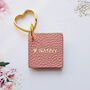 Personalised Nanny Multi Photo Flip Leather Keyring, thumbnail 2 of 8