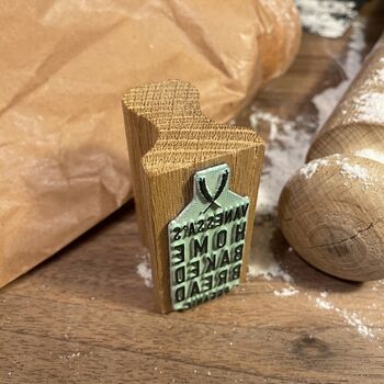 Personalised Home Baker Rubber Stamp, 9 of 9