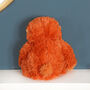 Soft Orangutan Plush Toy, Eco Friendly, thumbnail 7 of 7