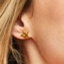 Personalised Zodiac Constellation Stud Earrings, thumbnail 3 of 5