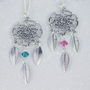 Dreamcatcher Birthstone Necklace, thumbnail 3 of 7
